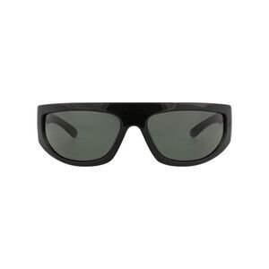 Gucci Shield-Frame Injection Sunglasses Black Mens